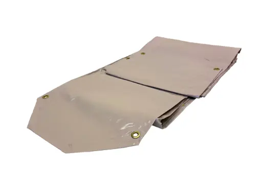 Regengoot partytent pvc