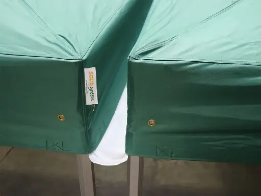 Regengoot vouwtent pvc