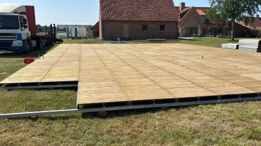 Houten cassettevloer